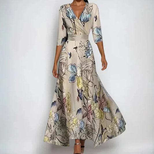 Emily | Robe Florale Élégante