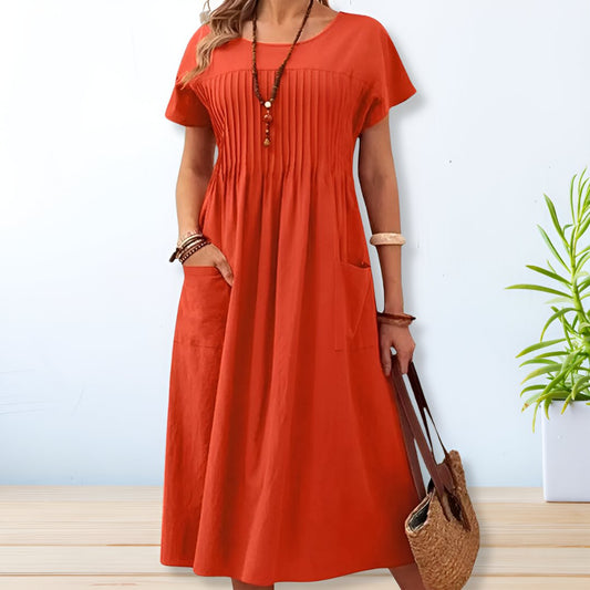 Jacqueline – Robe fluide coupe décontractée
