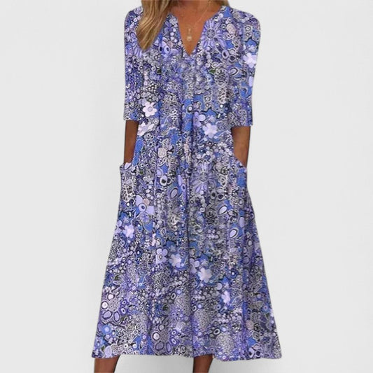 Noéline – Robe d’été fluide élégante