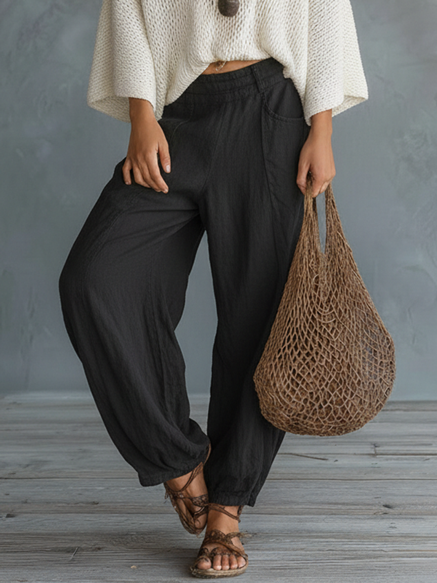 Louise -  Ensemble composé d'un pull à manches et d'un pantalon au style minimaliste